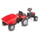 Jamara Pedal tractor with trailer Strong Bull red (460825)