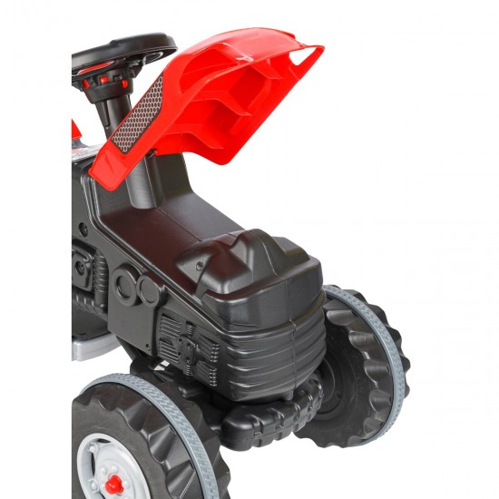 Jamara Pedal tractor with trailer Strong Bull red (460825)
