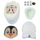Jamara My little toilet penguin with flushing sound and toilet paper holder (460960)