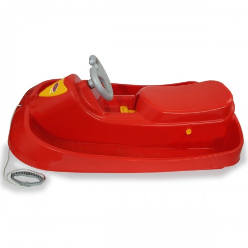 Jamara Snow Play Bob Ralley 100 cm red with steering wheel and break (461100)