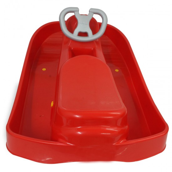 Jamara Snow Play Bob Ralley 100 cm red with steering wheel and break (461100)