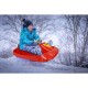Jamara Snow Play Bob Ralley 100 cm red with steering wheel and break (461100)