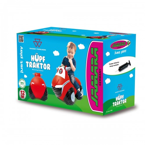 Jamara Massey Ferguson Bouncy Tractor with pump (466000)