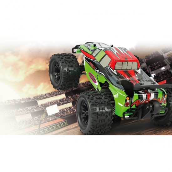 Jamara Akron Monstertruck BL 4WD 1:10 Lipo 2,4GHz Wheelybar (53265)