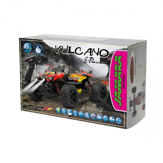 Jamara Vulcano Monstertruck 4WD 1:10 NiMh 2,4GHz with LED (53368)