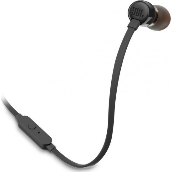 Ακουστικά Handsfree JBL T110 3.5mm Jack - Μαύρο