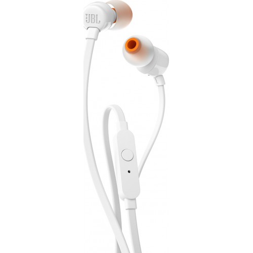 Ακουστικά Handsfree JBL T110 3.5mm Jack - Λευκό
