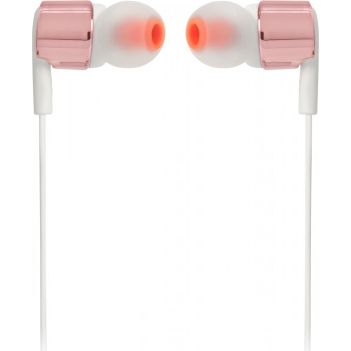 Ακουστικά Handsfree JBL T210 3.5mm Jack - Ροζ- Χρυσό