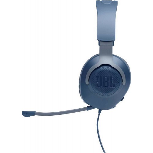 JBL Quantum 100 Gaming Ενσύρματα Ακουστικά 3.5mm Μπλε