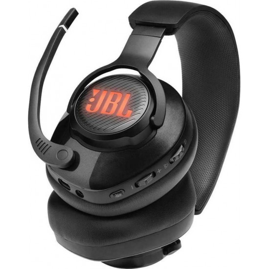 JBL Quantum 400 Core Gaming Ενσύρματα Ακουστικά 3.5mm/USB με RGB Φωτισμό Μαύρα