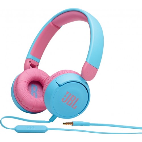 Παιδικά Ακουστικά Κεφαλής JBL JR310 - Γαλάζιο-Ροζ