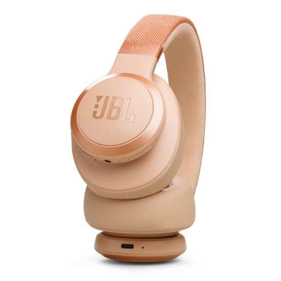 Ακουστικά Κεφαλής JBL Live 770NC - Sandstone