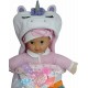 Just Toys My First Bambolina 34εκ Υπνόσακος Μονόκερος με αξεσουάρ (FB375)