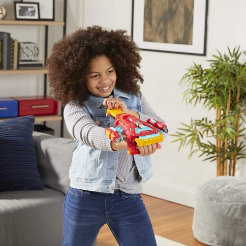 Hasbro Marvel Power Moves Iron Man Repulsor Blast Gauntlet Nerf Dart (F0266)