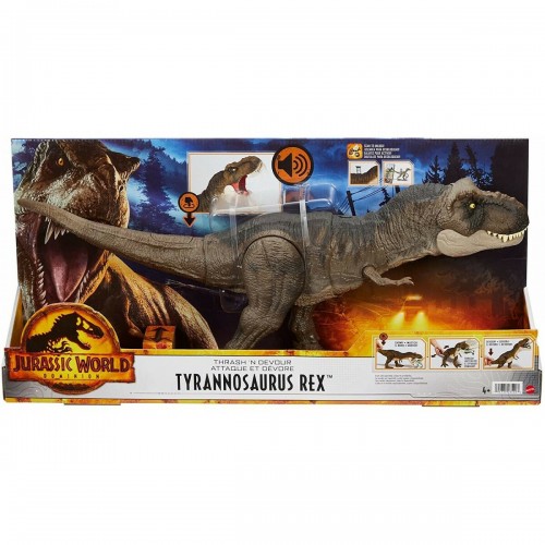 Mattel Jurassic World Dominion: Tyrannosaurus Rex Thrash 'N Devour (HDY55)
