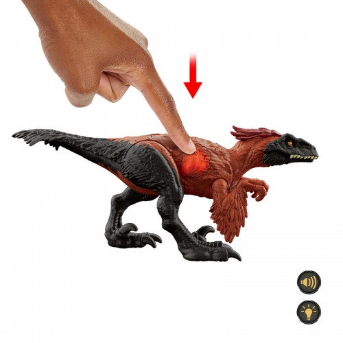 Mattel Jurassic World Epic Attack Pyroraptor (HTP67)