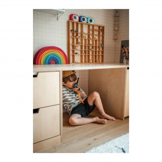 Kidywolf Walkie-Talkies with Torch blue/red (418012)