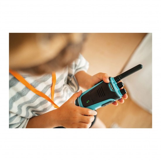 Kidywolf Walkie-Talkies with Torch blue/red (418012)