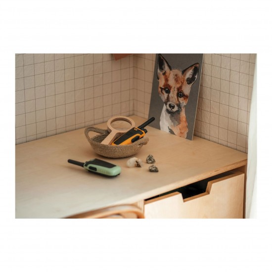 Kidywolf Walkie-Talkies with Torch green/orange (418014) Kidywolf Walkie-Talkies with Torch green/orange (418014)