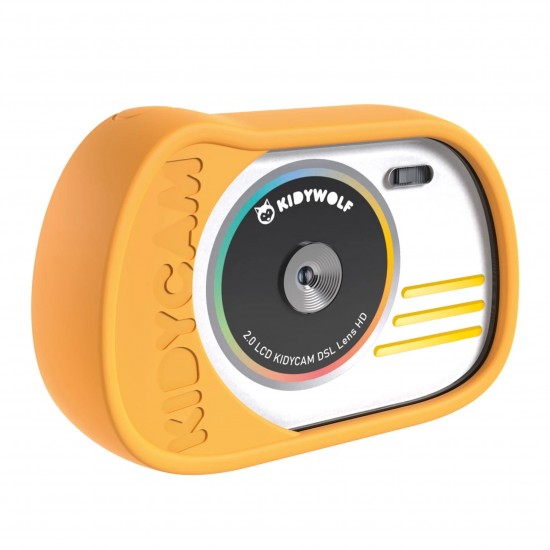 Kidywolf Photo and Video Camera yellow (418039)