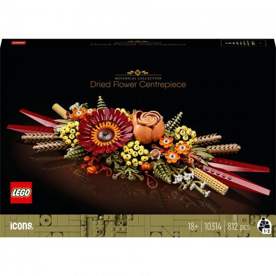 LEGO Icons Botanical Dried Flower Centerpiece (10314) LEGO Icons Botanical Dried Flower Centerpiece (10314)