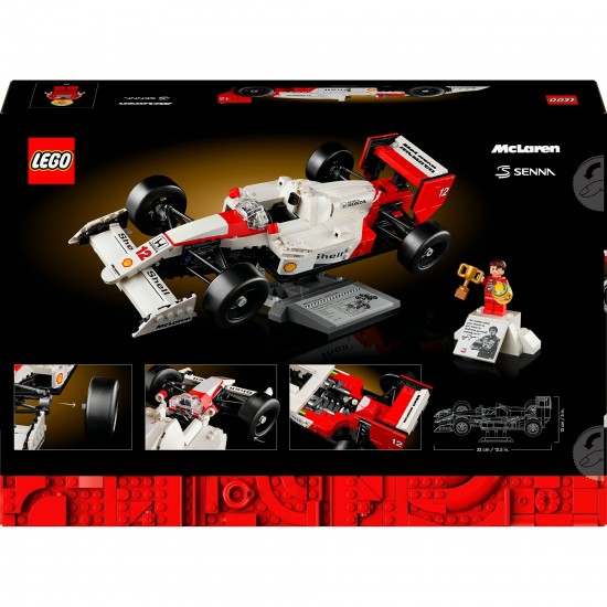 Lego Icons McLaren MP4/4 & Ayrton Senna (10330)
