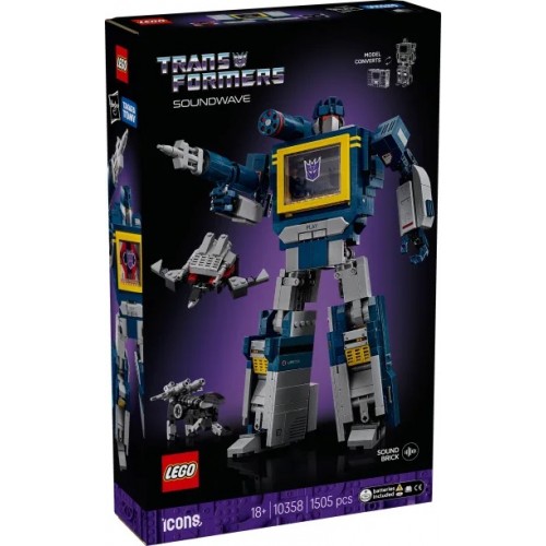 LEGO Icons Transformers Soundwave (10358)