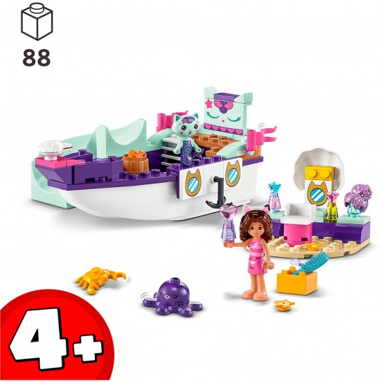 LEGO Gabby's Dollhouse Gabby & Mercat's Ship & Spa (10786)