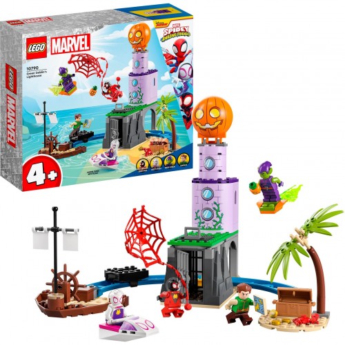LEGO Super Heroes Team Spidey At Green Goblin's Lighthouse (10790)
