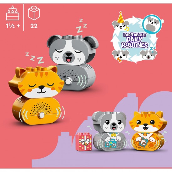 LEGO Duplo My First Puppy & Kitten With Sounds (10977) LEGO Duplo My First Puppy & Kitten With Sounds (10977)