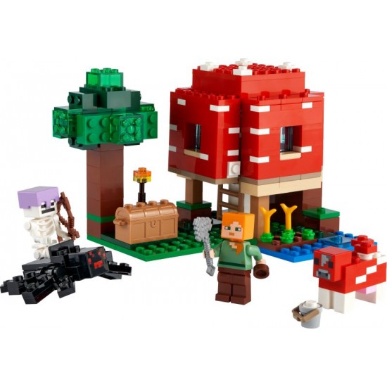 LEGO Minecraft The Mushroom House (21179)