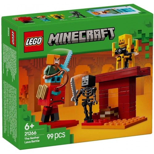 LEGO Minecraft The Nether Lava Battle (21266)