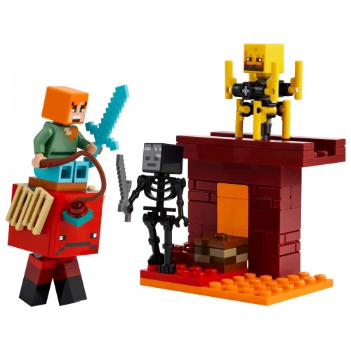 LEGO Minecraft The Nether Lava Battle (21266)