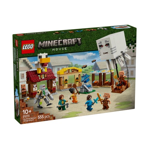 LEGO Minecraft The Ghast Balloon Village Attack (21273)