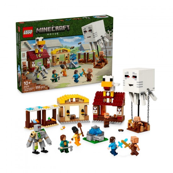 LEGO Minecraft The Ghast Balloon Village Attack (21273)