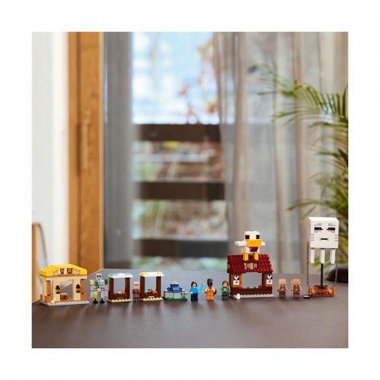 LEGO Minecraft The Ghast Balloon Village Attack (21273)