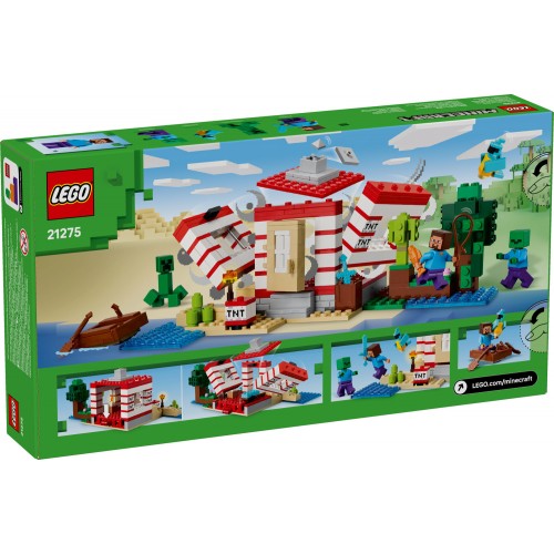 LEGO Minecraft The TNT Jungle House (21275)
