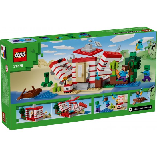 LEGO Minecraft The TNT Jungle House (21275)