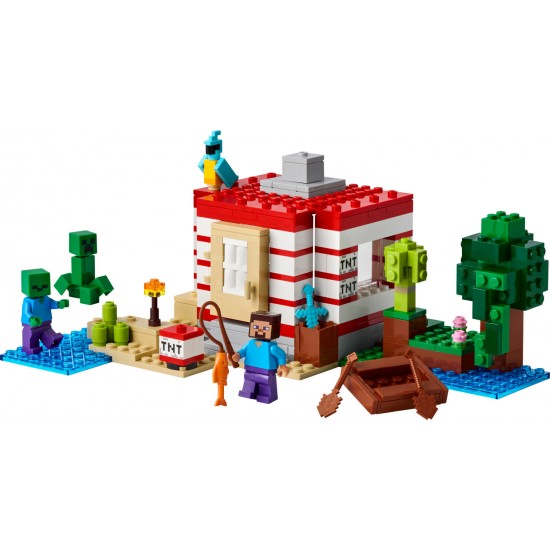 LEGO Minecraft The TNT Jungle House (21275)
