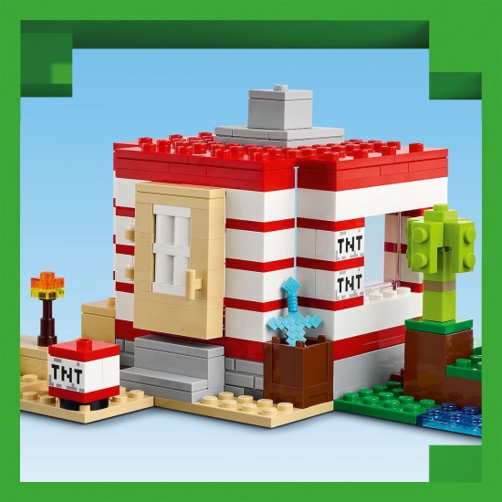 LEGO Minecraft The TNT Jungle House (21275)