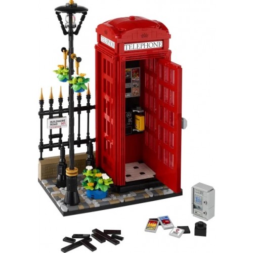 LEGO Ideas Red London Telephone Box (21347)