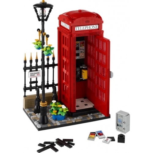 LEGO Ideas Red London Telephone Box (21347) LEGO Ideas Red London Telephone Box (21347)