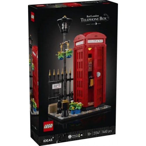 LEGO Ideas Red London Telephone Box (21347)