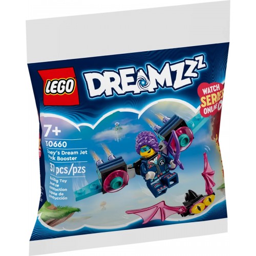 LEGO DREAMZzz Zoey's Dream Jet Pack Booster & Z-Blob and Bunchu Spider Escape (30660)