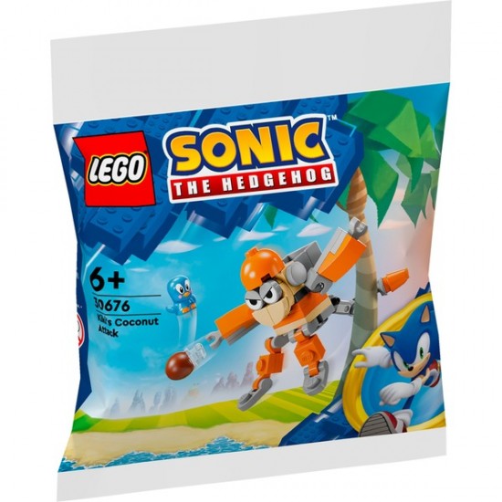 LEGO Sonic the Hedgehog Kiki's Coconut Attack (Polybag) (30676) LEGO Sonic the Hedgehog Kiki's Coconut Attack (Polybag) (30676)