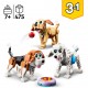 LEGO Creator 3in1 Adorable Dogs με Λαμπάδα (31137)