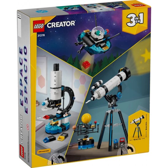 LEGO Creator 3-in-1 Space Exploration Telescope (31378)