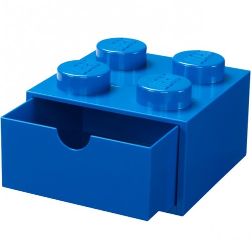 Room Copenhagen LEGO desk drawer 4 , storage box (blue, nubs) (40201731) Room Copenhagen LEGO desk drawer 4 , storage box (blue, nubs) (40201731)