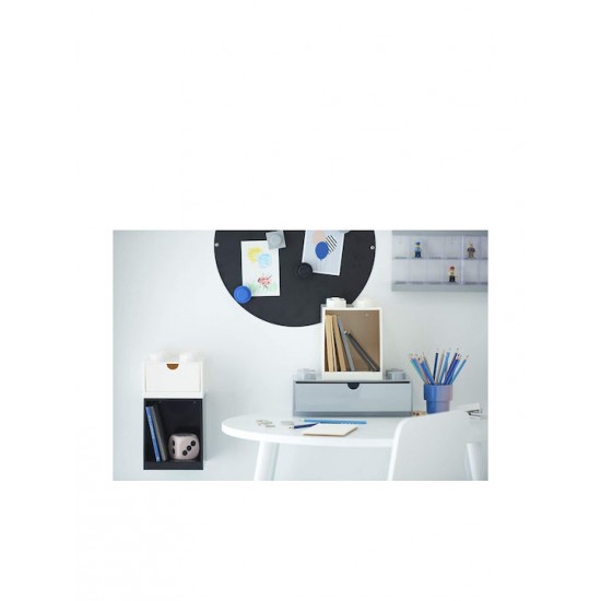 Room Copenhagen LEGO desk drawer 4 , storage box (black, knobs) (40201733)