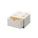 Room Copenhagen LEGO desk drawer 4 , storage box (white, nubs) (40201735)